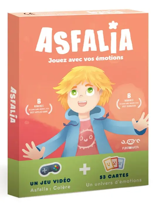 Pack Asfalia : cartes + jeu vidéo colère