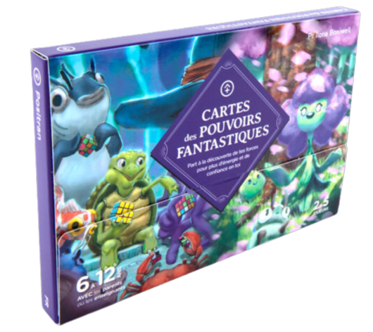 Cartes des pouvoirs fantastiques - Positran