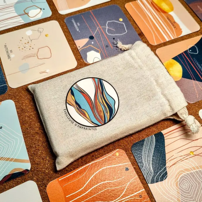 Tarot de la créativité : 54 cartes + dé + tapis