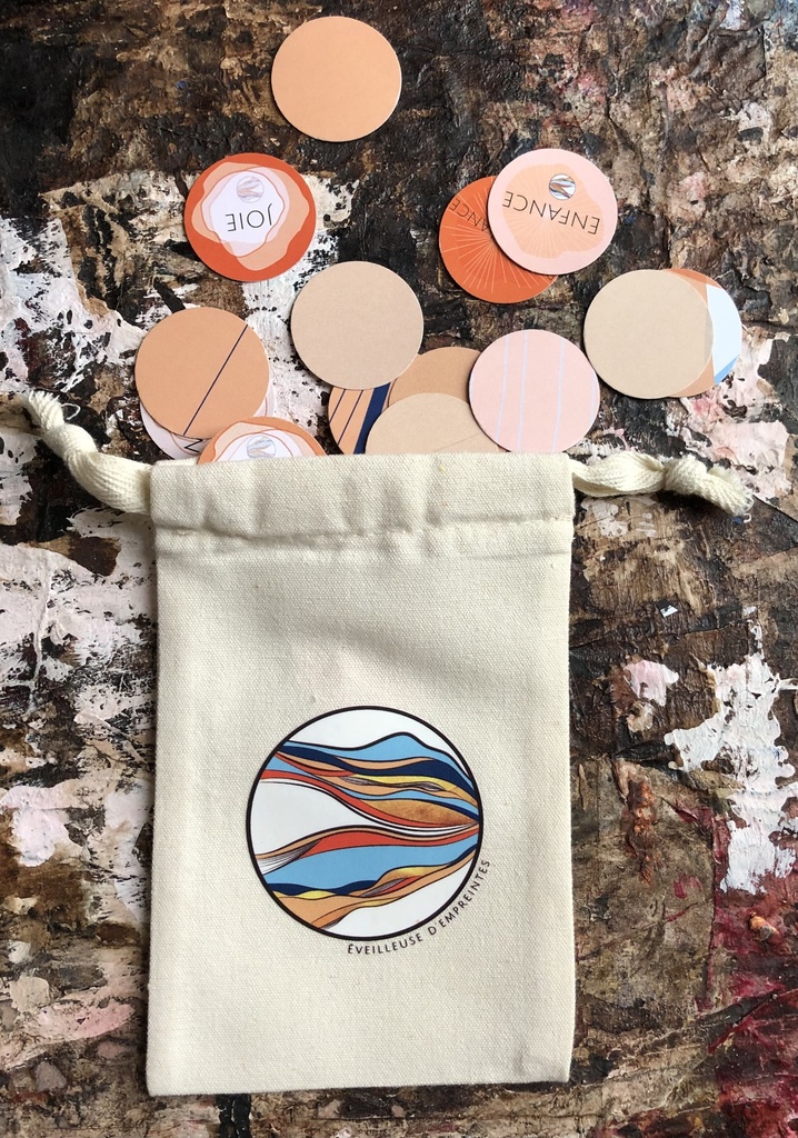 30 mocarons série Printemps + petit pochon