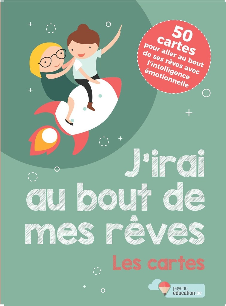 50 cartes "J'irai au bout de mes rêves"