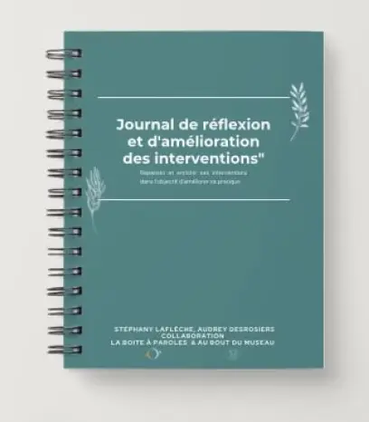 Journal de réflexion et d'amélioration des interventions